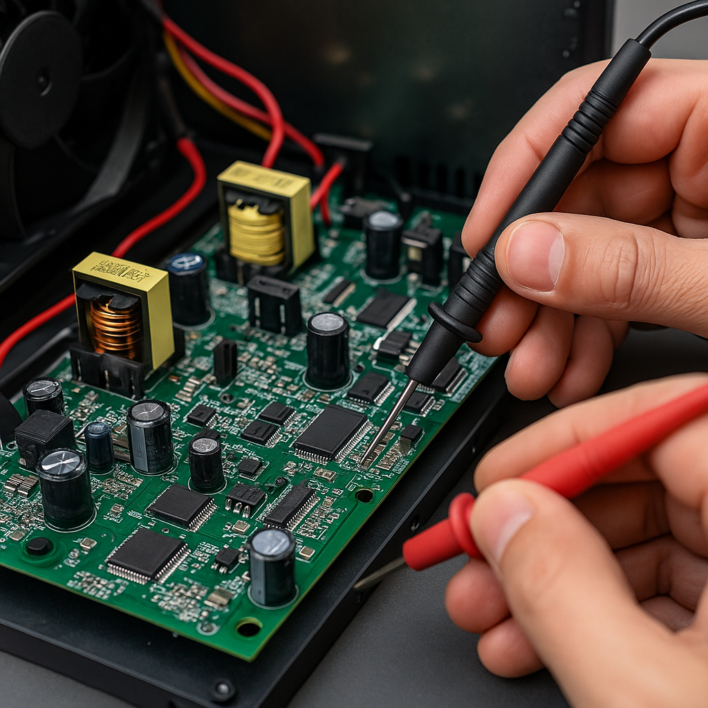 You are currently viewing تعمیر تخصصی برد یو پی اس | عیب‌یابی و رفع خرابی انواع برد UPS